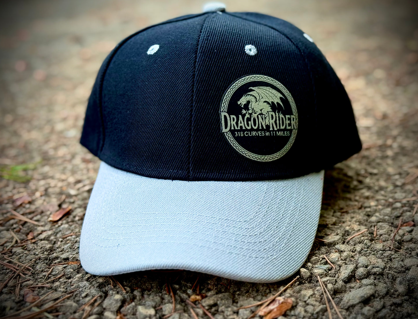 Dragon Rider Leather Patch Hat