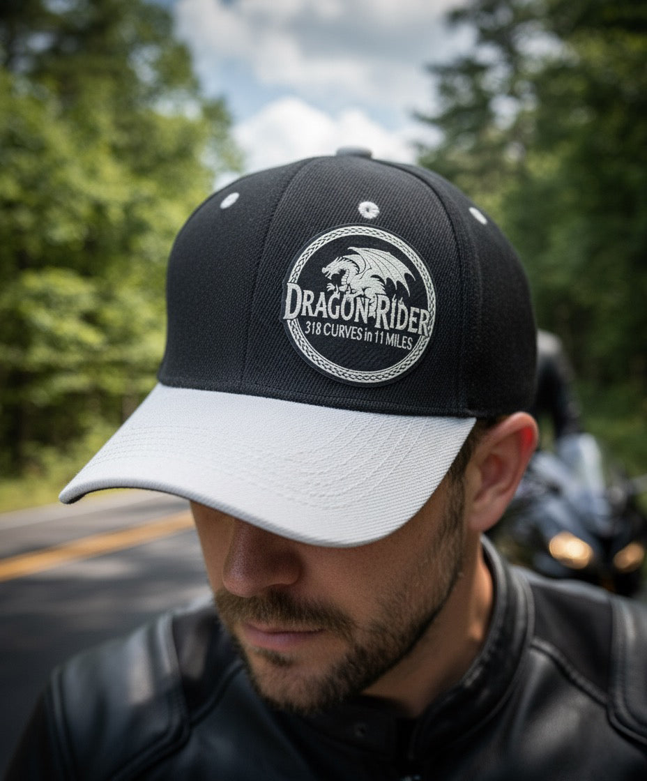 Dragon Rider Leather Patch Hat